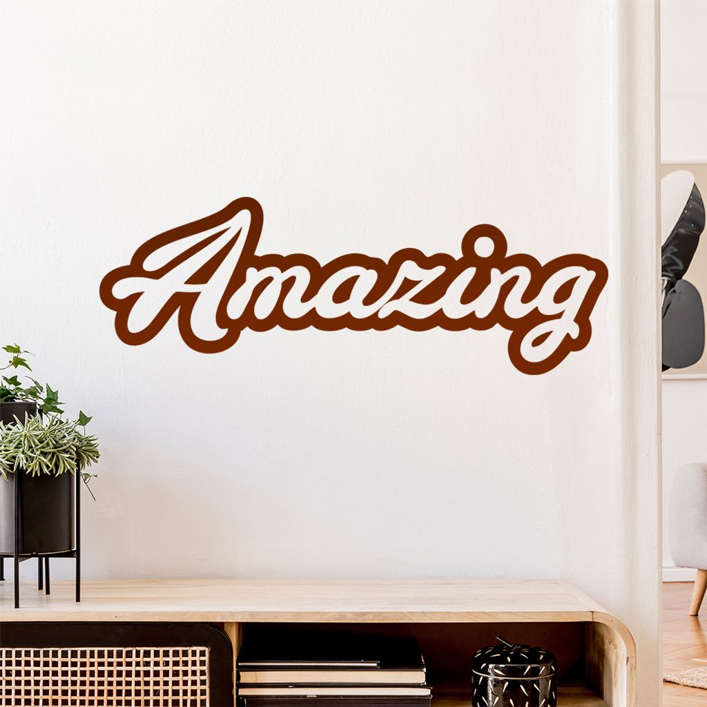 Amazing unglaublich Wandtattoo Wandaufkleber Wall Sticker - Dekoration, Küche, Wohnzimmer, Schlafzimmer, Badezimmer