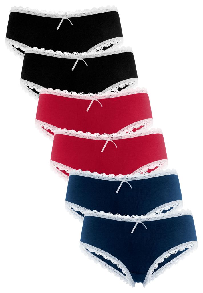 Fabio Farini - 6 Stück Damen Spitzen Unterhosen - Frauen Produktbild 
