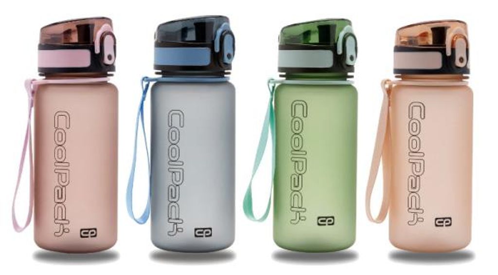 COOLPACK - BRISK MINI - BIDON - 400 ml - MIX COLOUR - PASTEL - 1 Stück.
