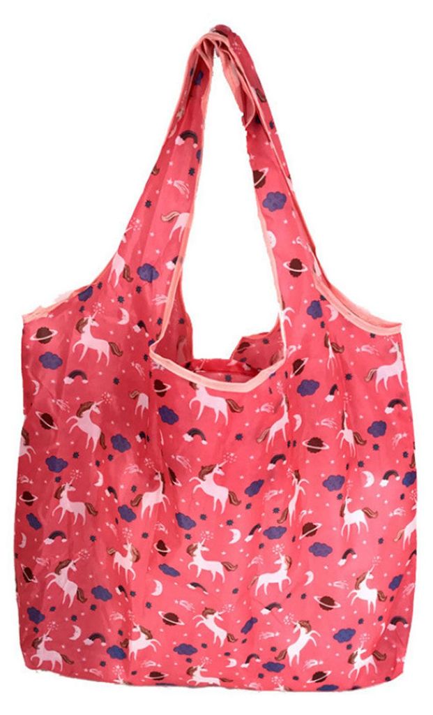 Große, faltbare Einkaufstasche mit Beutel, tragbare, leichte Handtasche, umweltfreundliche, waschbare Tragetasche für Einkäufe, Outdoor-Aktivit...