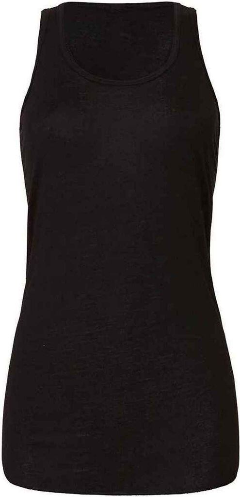 Bella + Canvas - "Flowy" Ärmelloses Oberteil Racerback für Damen RW9598 (42 DE) (Schwarz)