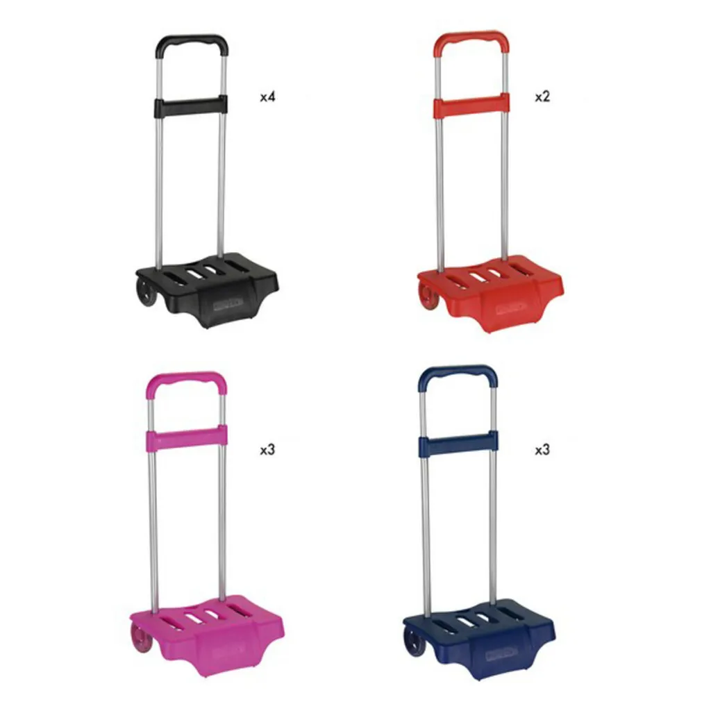 Carrello Trolley Safta 30x85x23 Acciaio Polipropilene | 12 Unità
