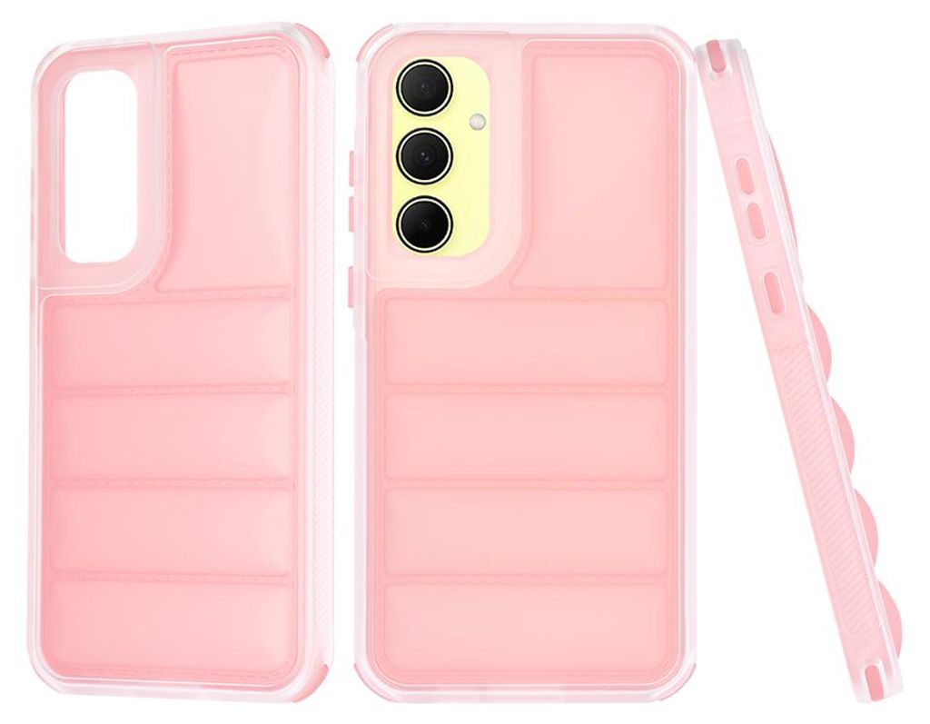 Techsuit Wave Shield Back Cover Hülle für Samsung Galaxy A35 - Rosa