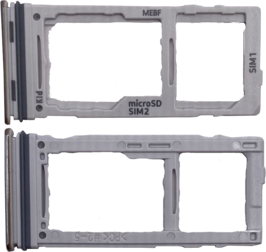 Dual Sim + Micro SD Karten Halter für GH98-46930C Samsung Galaxy M52 5G Weiß