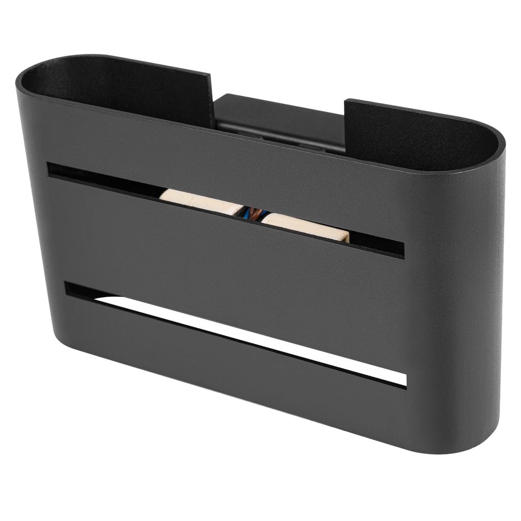 MasterLED Wandleuchte 15.3cm 2xG9 max 13W Innenlampe Dekorative Wandbeleuchtung Schwarz