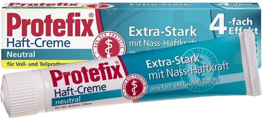 Protefix Neutral extra-stark Haftcreme für Zahnprothesen Produktbild 