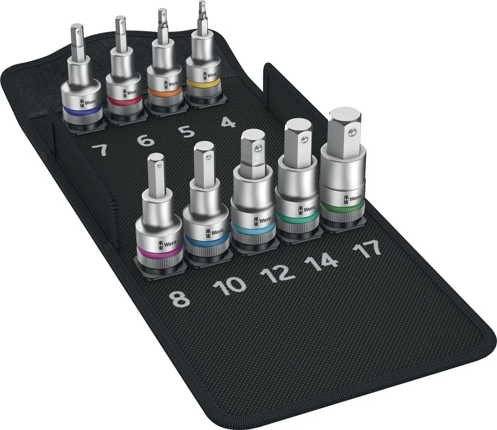 Wera 05004201001 - Set 9 Chiavi a Bussola 8740 C HF 1/2 Pollici