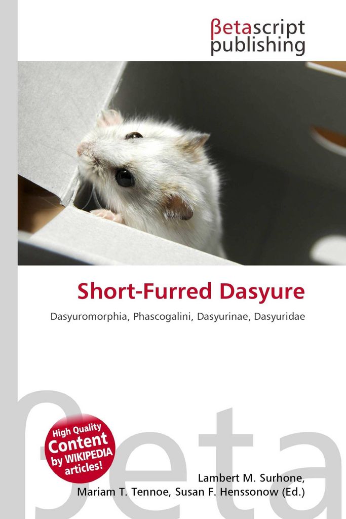 Short-Furred Dasyure
