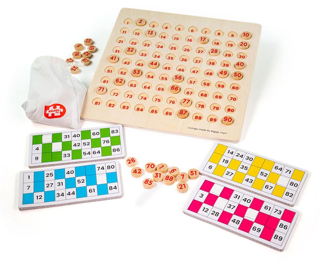 Bigjigs Toys Traditionelles Bingo Produktbild 