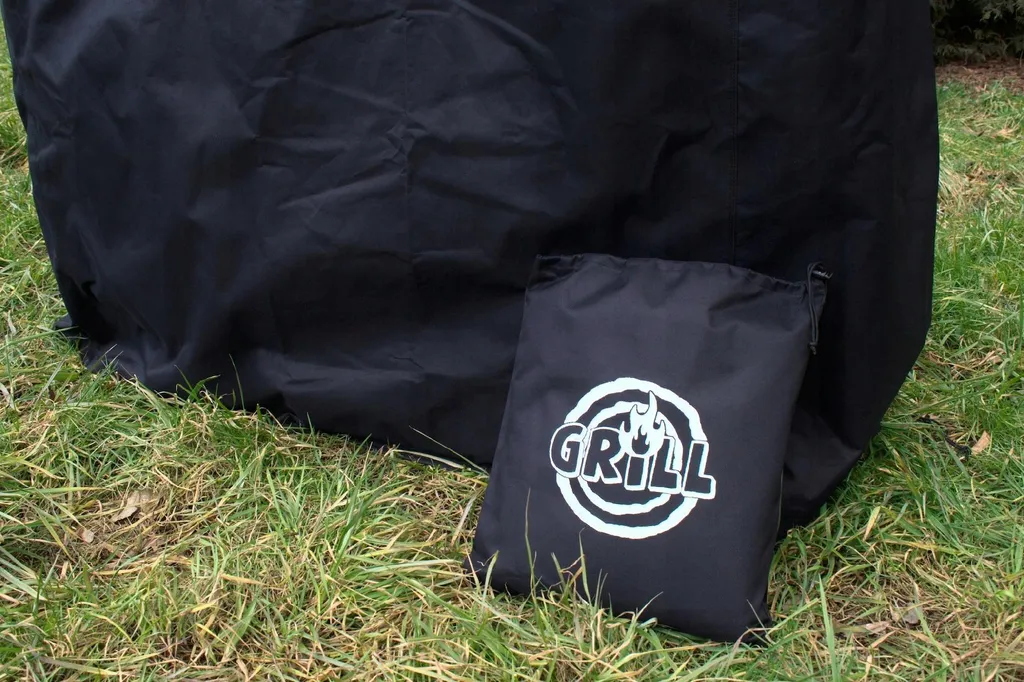 Bâche de Protection Barbecue Imperméable avec Aérations et Poignées - 6