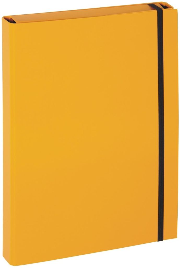 PAGNA Boîte à rabats "Basic Colours", DIN A4, gelb Image du produit 