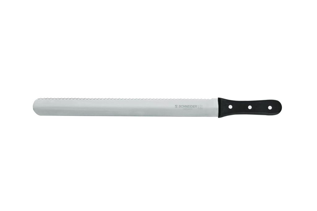 Bäckermesser Konditormesser Kuchenmesser 36cm Wellenschliff/Glatt Chrom-Molybdän-Stahl
