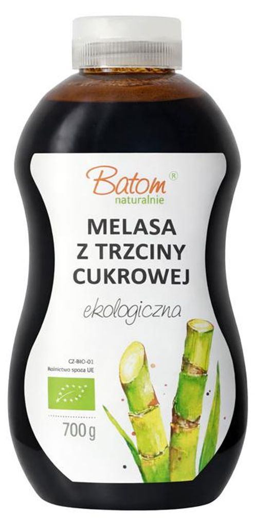 MELASA Z TRZCINY CUKROWEJ BIO 700 g - BATOM