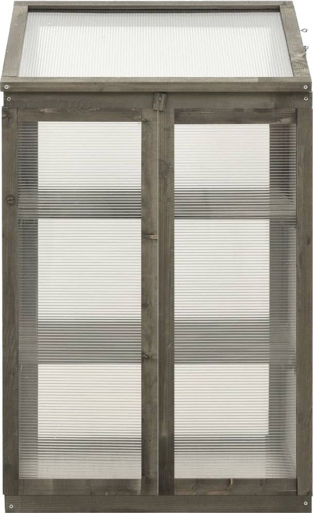 vidaXL Gewächshaus 60x45x100 cm Tannenholz Produktbild 2