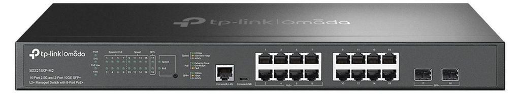 TP-LINK TP-Link Omada Switch gestito a 16 porte 2,5G e 2 Immagine del prodotto 