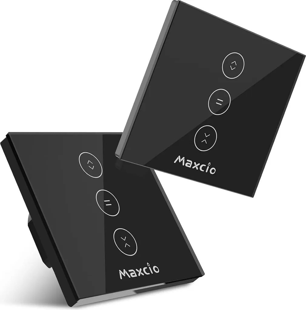 Commande Connectée pour Volet Roulant WiFi et Stores Maxcio Blanc