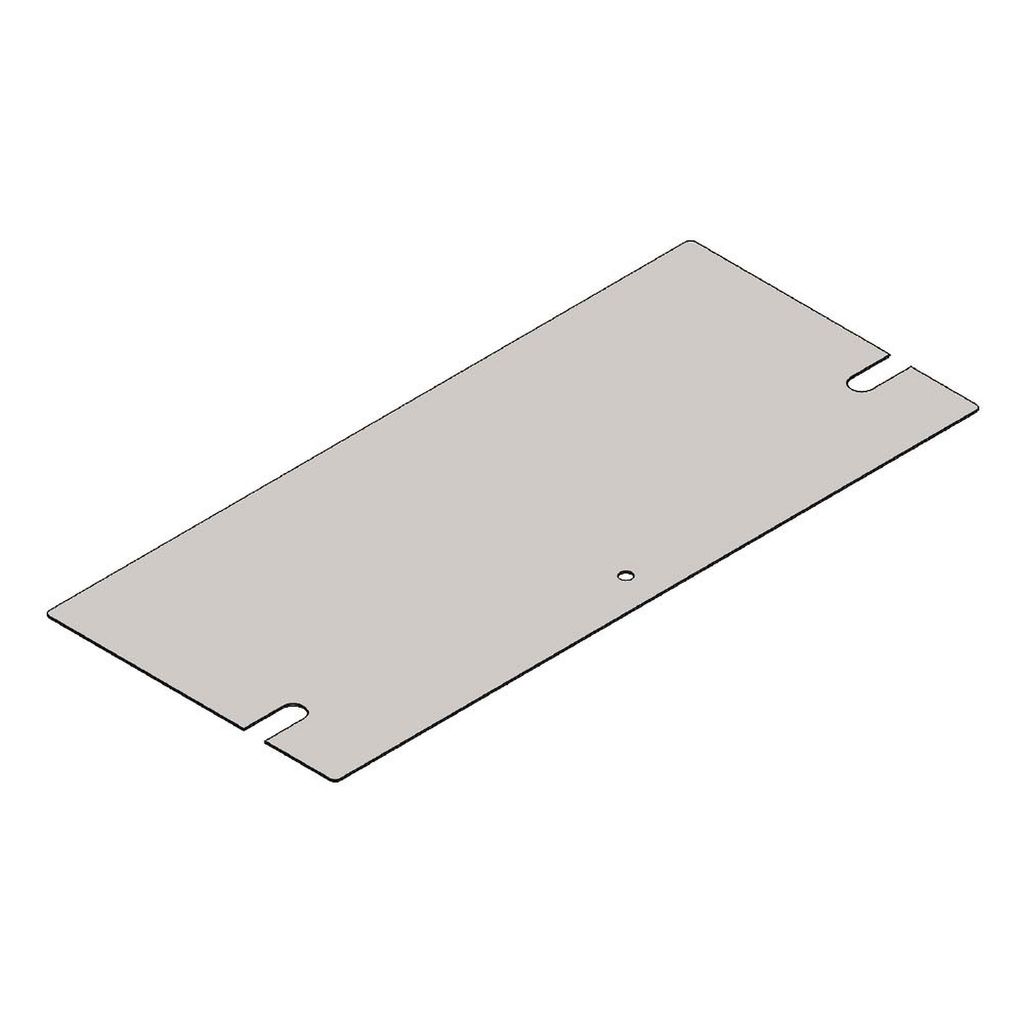 Heizgasumlenkplatte 400x180x1mm (Stahl) passend für Hark RAD17K **