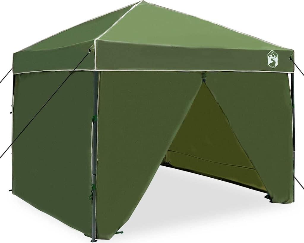 vidaXL Pavillon-Zelt Grün 243 x 243 x 251 cm Stoff