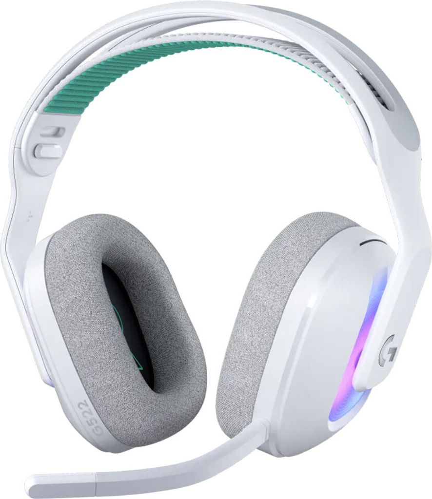 LOGITECH G522 LIGHTSPEED Wireless Gaming Headset - WHITE - Produktbild 