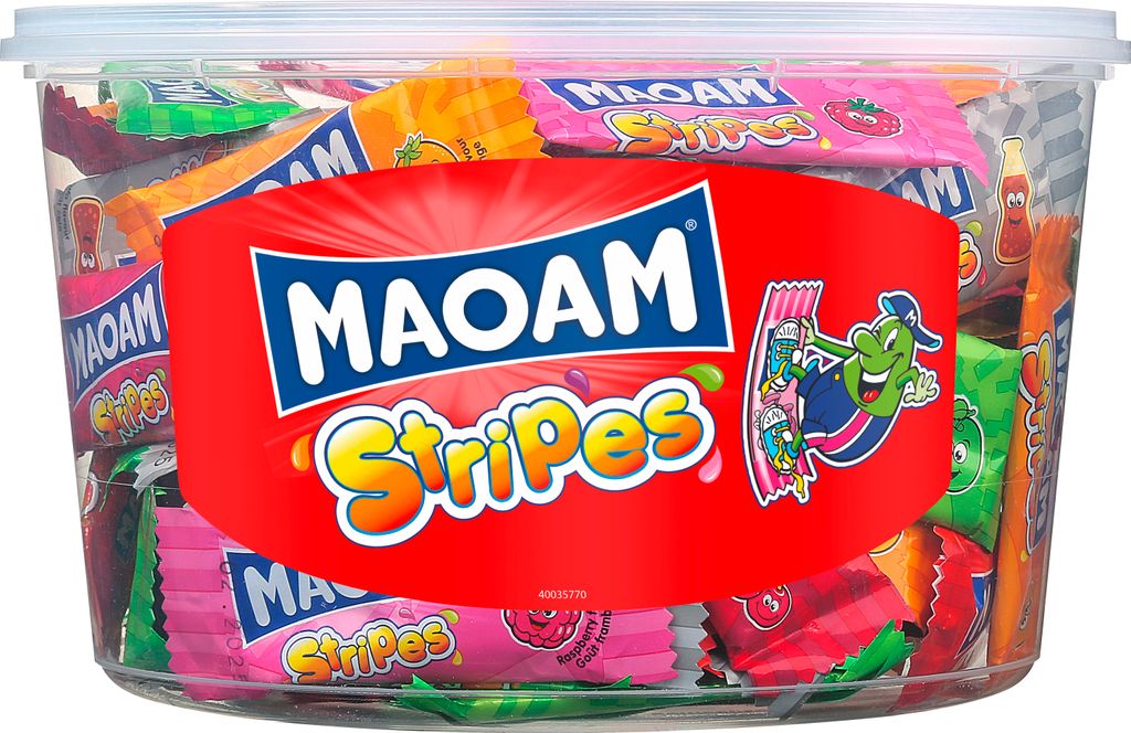 Haribo Maoam Stripes 100 ks 700g Obrázok produktu 