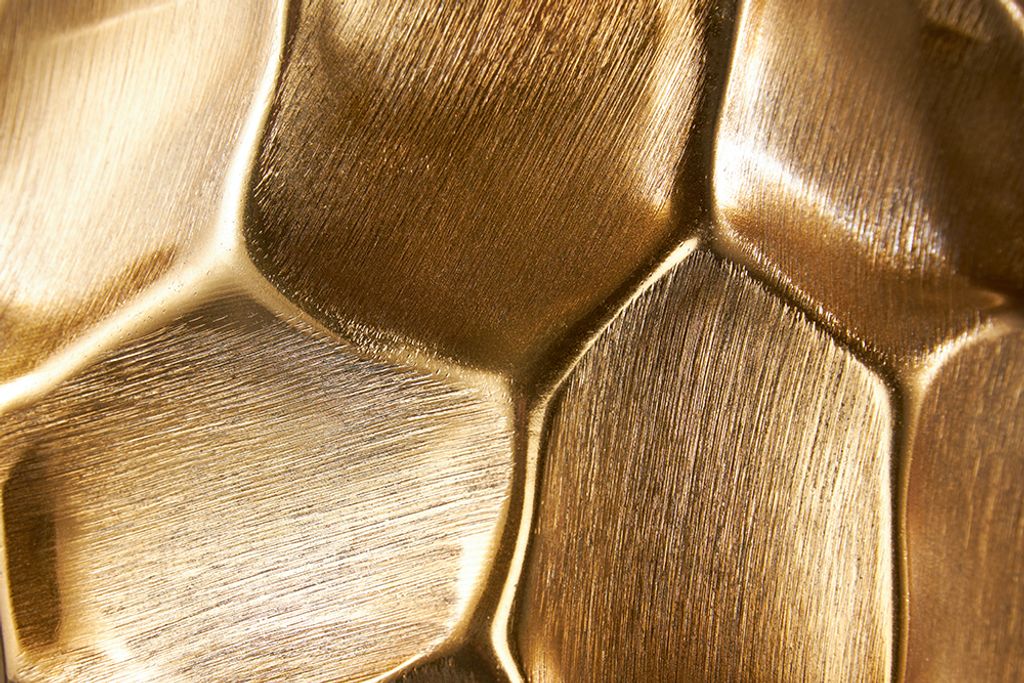 Elegante Vase ORGANIC ORIENT 45cm gold Hammerschlag Design Produktbild 6