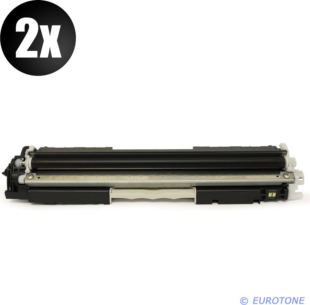 2x Eurotone Toner Alternative für HP CF350A 130A Black Schwarz