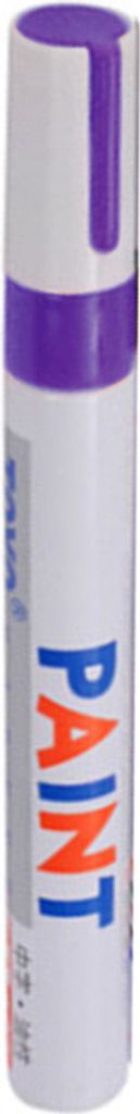 Universelle wasserdichte dauerhafte Lackierölmarker für Autorreifen Kunstzeichnung-Lila