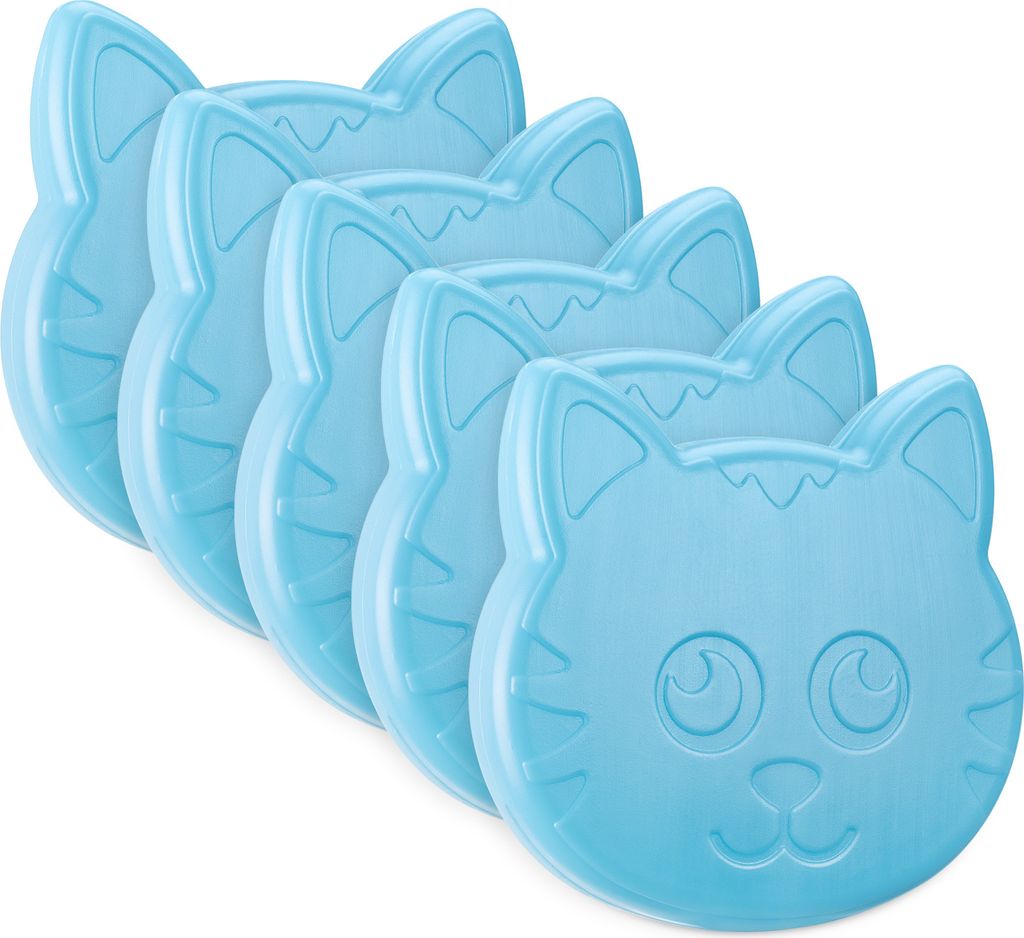 Navaris Kühlakku Kühlpad für Kühltasche - Lunch Box 5x Kühlakkus - Kühl Akku Cool Pack 5er Set - Kühlelemente für Lebensmittel