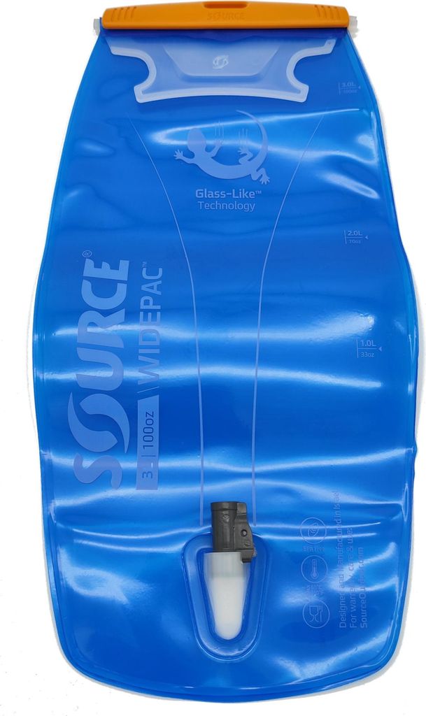 Source Trinkblase Widepac spezial alpine blue Trinksystem Zubehör Reservoir ohne Trinkschlauch : 1,5 Liter Trinksystem