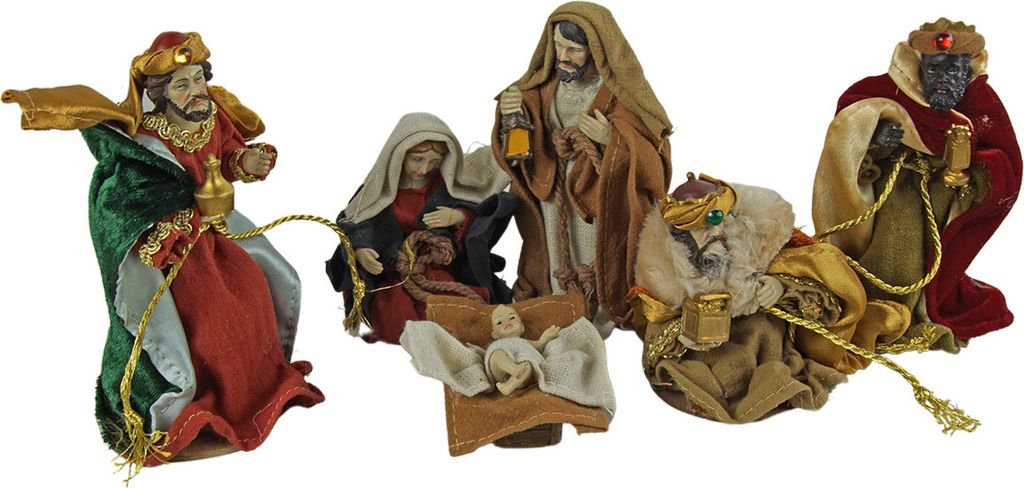 Krásne obliekacie figúrky, 6 kusov, cca 13 cm, K 114 Obrázok produktu 