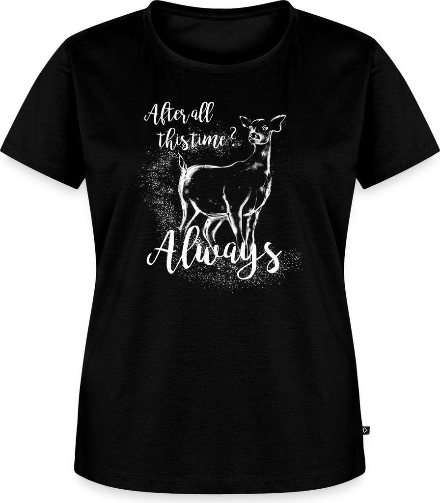 Spreadshirt Harry Potter After All This Time Always Frauen Premium T-Shirt, XL, Schwarz