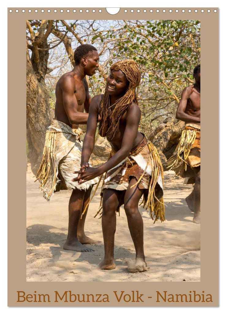 Beim Mbunza Volk - Namibia (Wandkalender 2027 DIN A3 hoch), CALVENDO Monatskalender