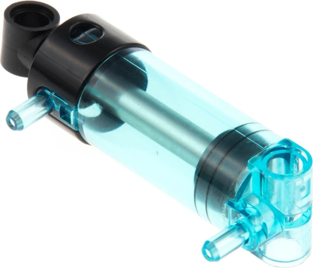 1 x Lego Technic Pneumatik Zylinder 48mm transparent blau 47224c01