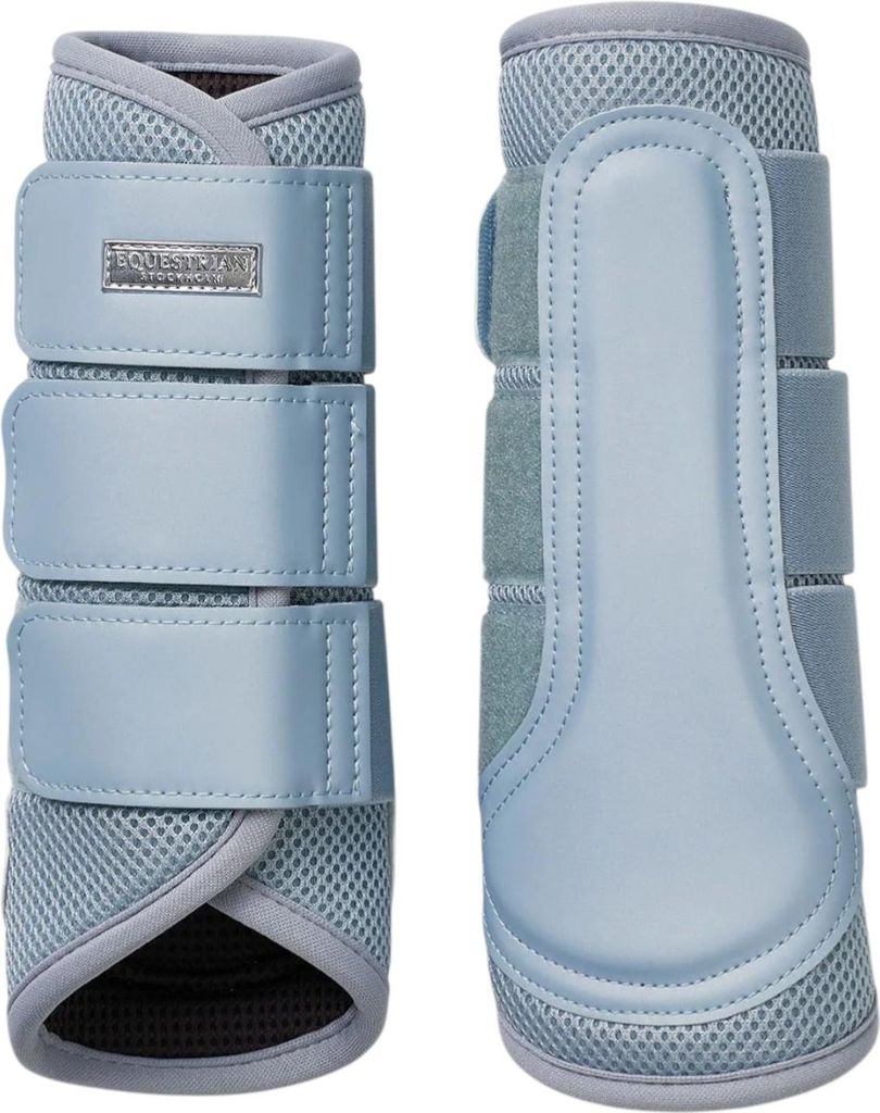 Equestrian Stockholm Dressurgamaschen Ice Blue Mesh Produktbild 