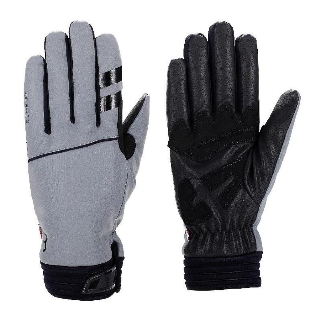 BBB Cycling Winterhandschuhe ColdShield reflective S schwarz - warmer, reflek...