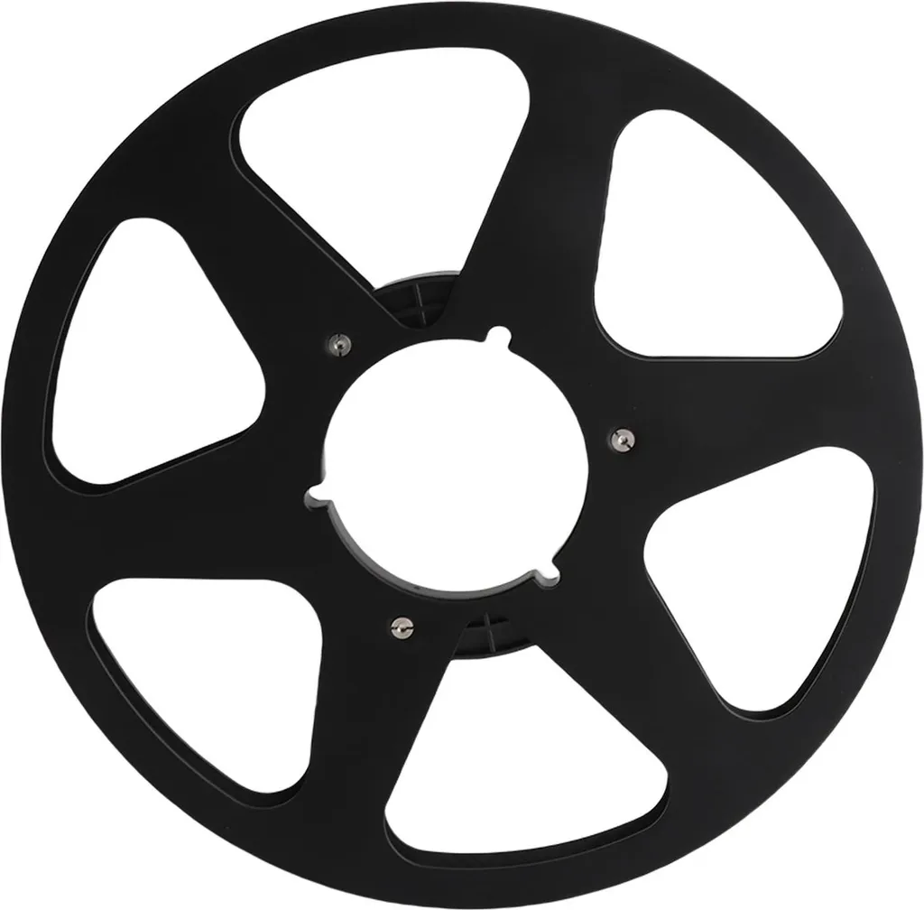 Bobine de Remplacement 10,5 Pouces Noir pour Archivage de Bande Sonore