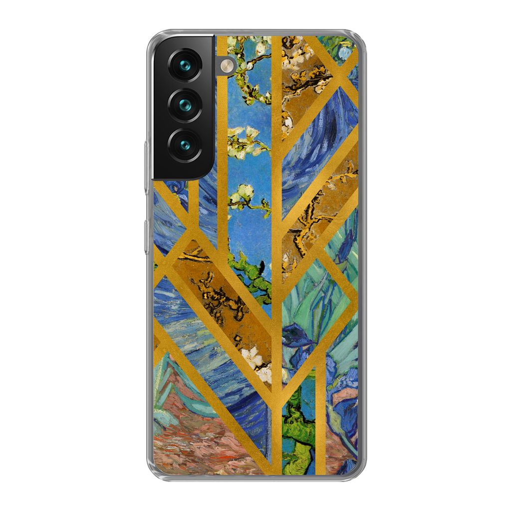 MuchoWow Handyhülle Schutzhülle Hülle für Samsung Galaxy S22 Plus Kunst - Vincent van Gogh - Alte Meister Silikon Softcase Handy Hülle - Sch...