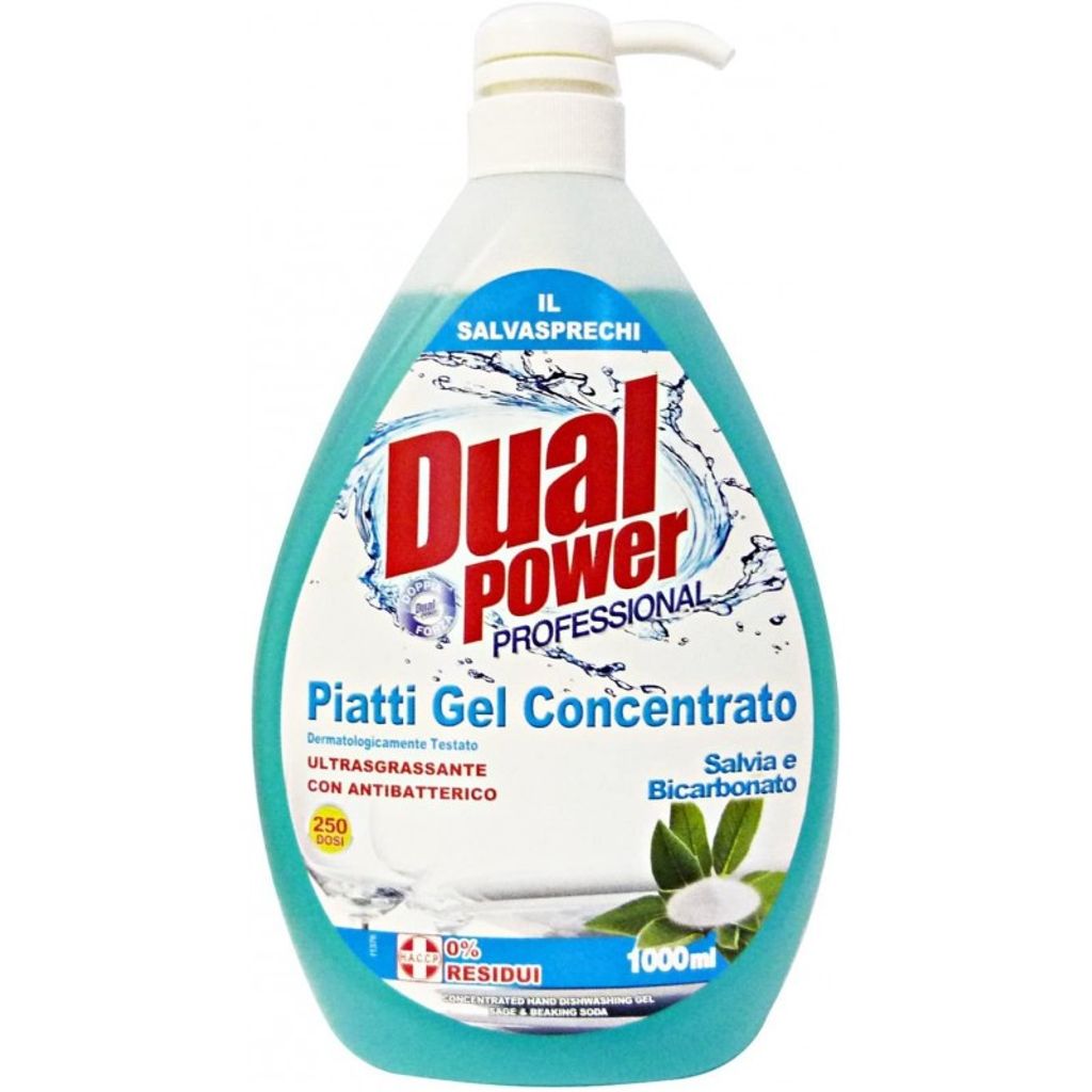 A bottle of dish soap with a pump dispenser.
