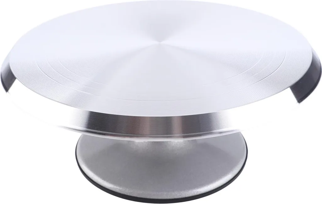Plateau tournant pâtisserie aluminium robuste 12 pouces rotation fluide