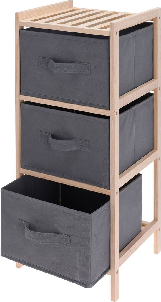 H&S Collection Aufbewahrungsschrank mit 3 Produktbild 