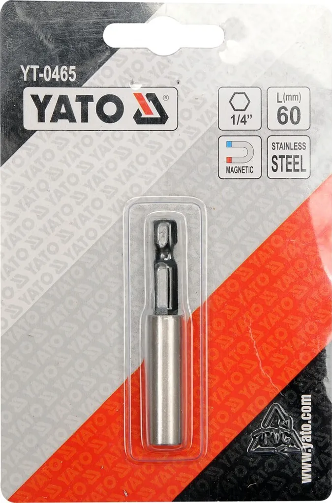 Supporto Punte Magnetico 1/4" 60mm | Per Casa e Cantiere | Qualità Garantita