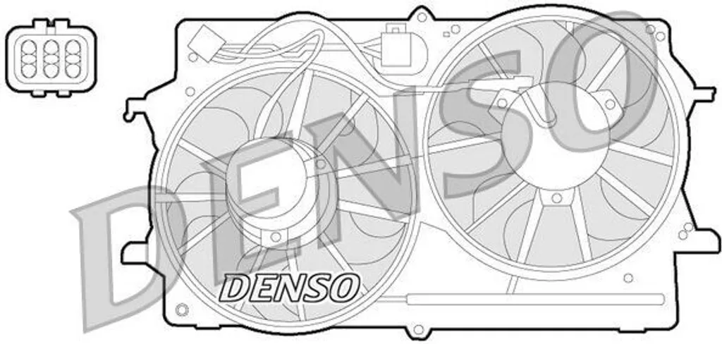 Ventilateur pour Radiateur Focus Essence et Diesel - Remplacement DENSO