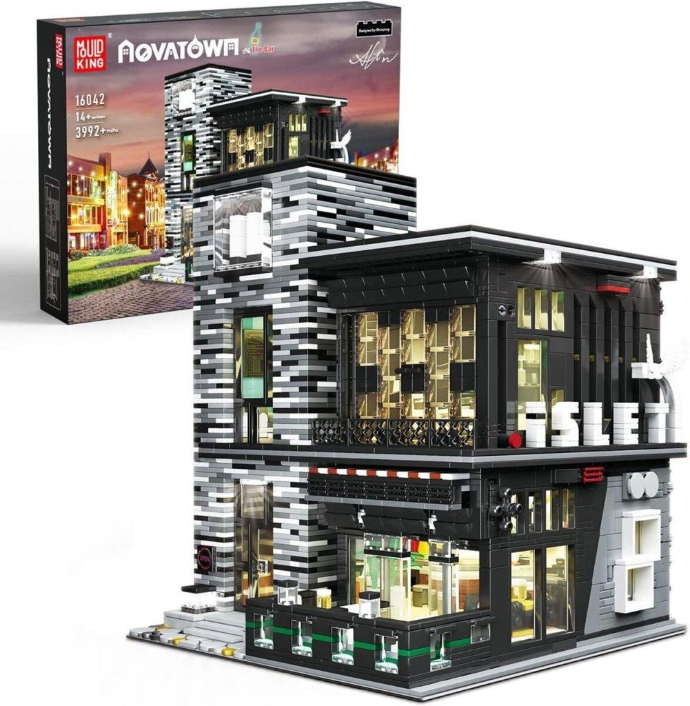 Mould King 16042 The Bar modular inkl. Beleuchtung Produktbild 