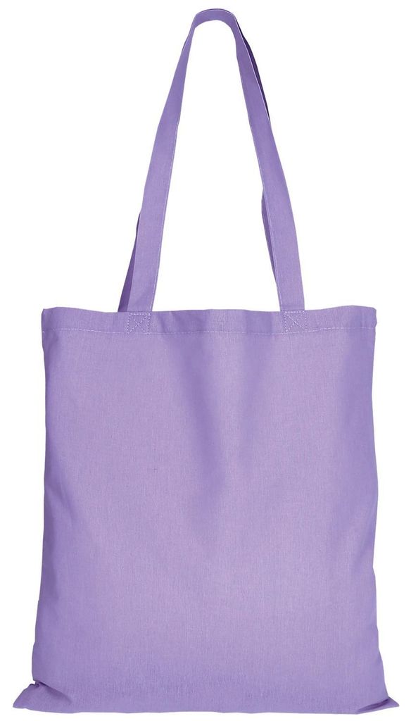 10er Pack Baumwolltasche - 28 Farben | mit Zwei Langen Produktbild 