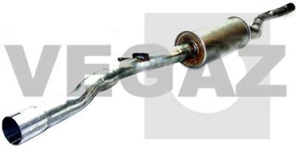 Silencieux central AS-323 haute durabilité pour AUDI A4 B8 échappement