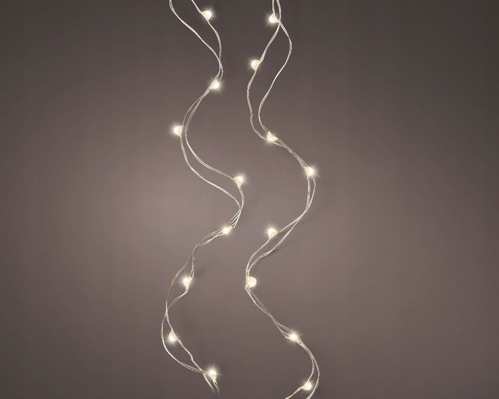 Weihnachtliche Micro-LED-Dekolichter 2,95 m