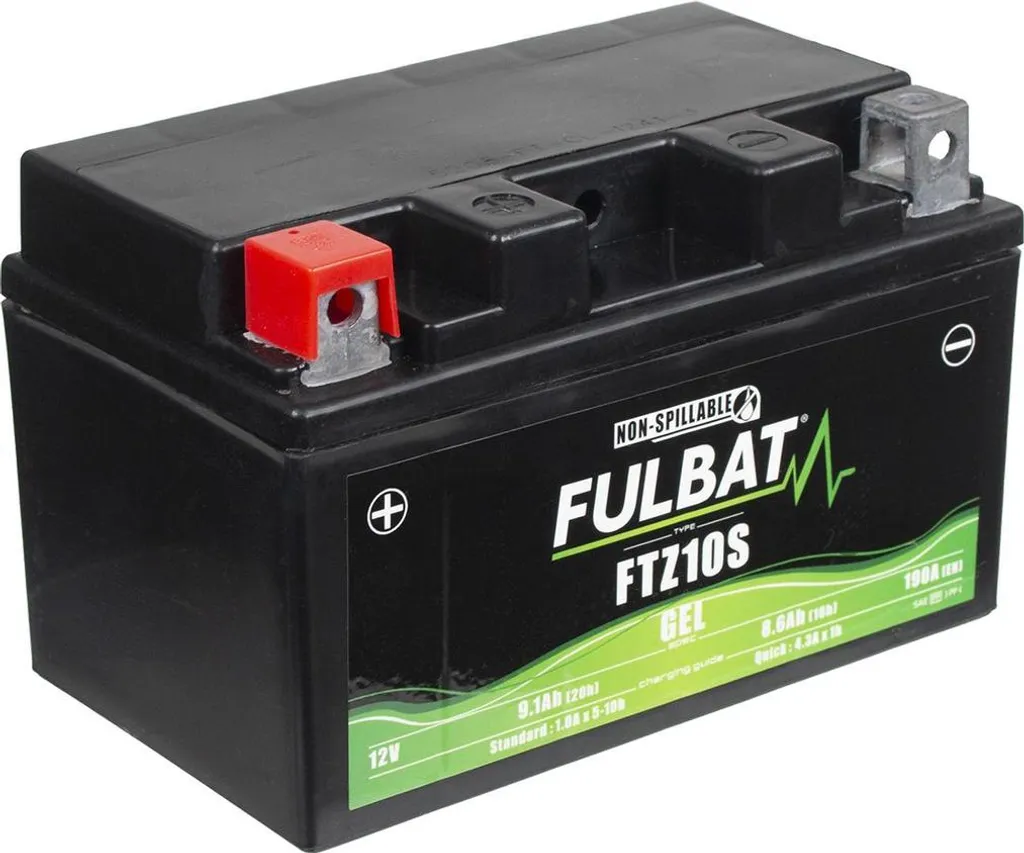 Batterie Sportive et Roadster FTZ10S - Démarrage Fiable FULBAT YTZ10S