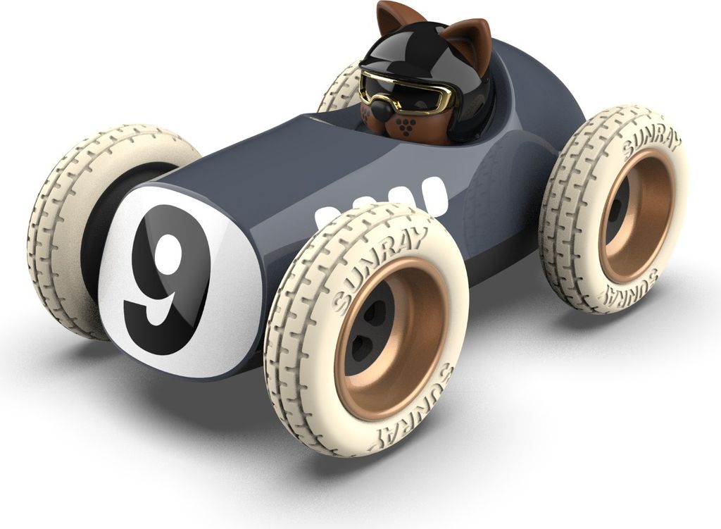 Playforever Voiture-jouet Egg Scrambler avec pilote Karlos Image du produit 