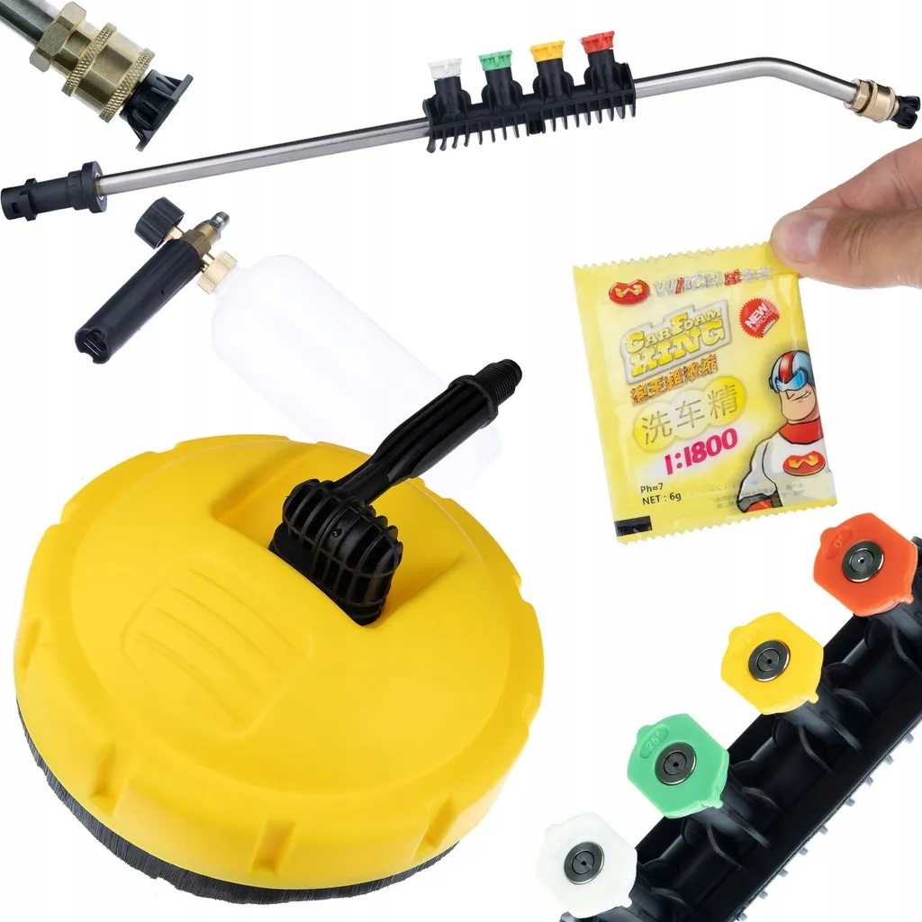Kit Upgrade Rosfix per Idropulitrici Kärcher: Spazzola e Lancia Curva