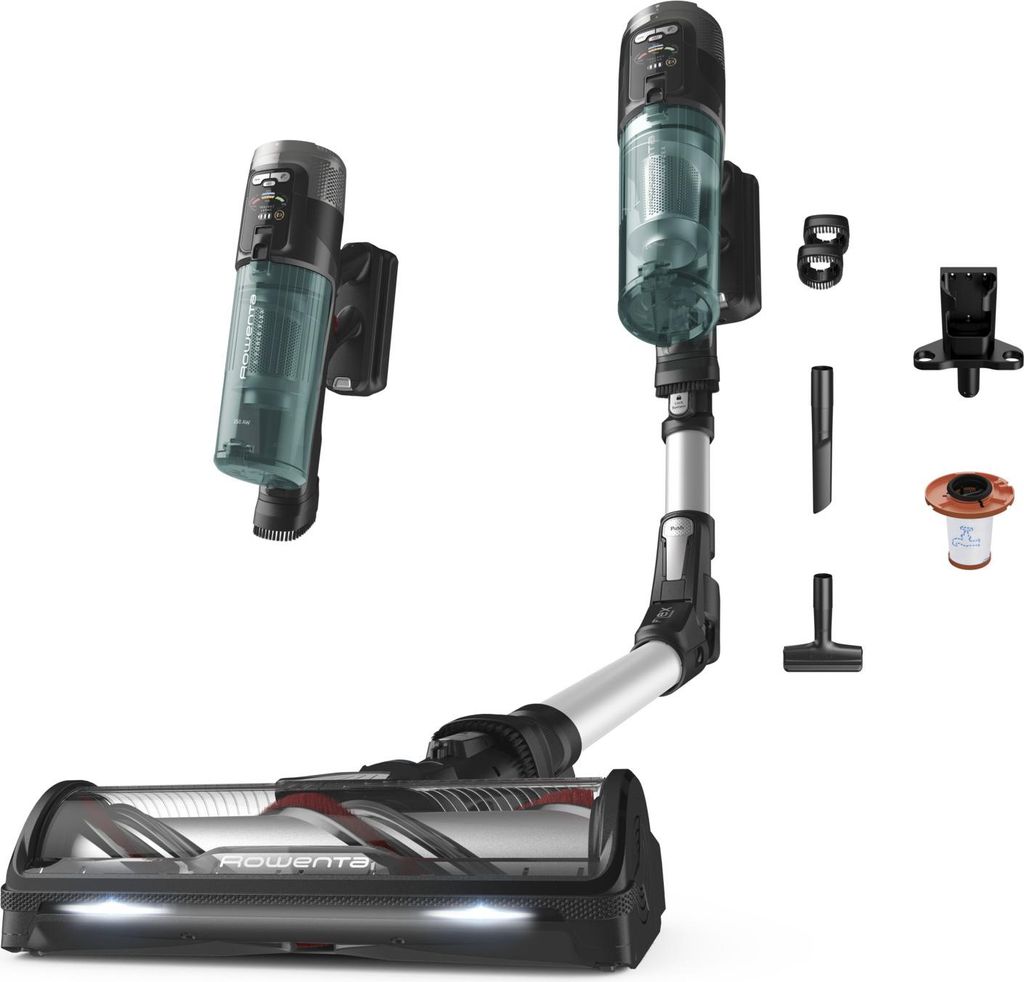Rowenta X-Force Flex RH9A32 2in1 Stick Staubsauger ohne Beutel Grün 60min